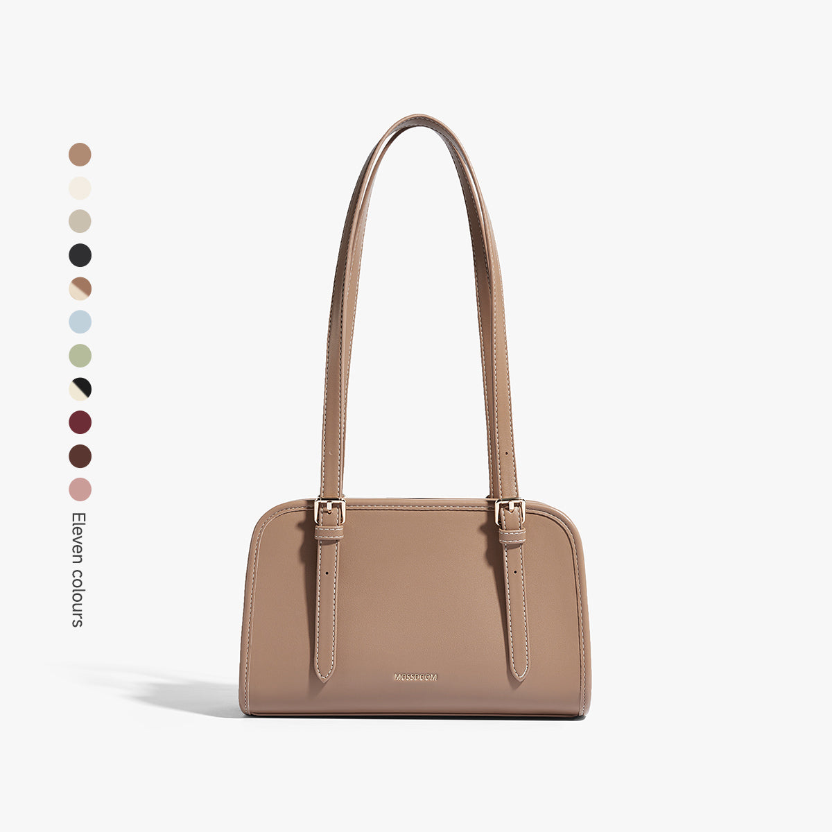 Mossdoom Renee Shoulder Bag – กระเป๋าสะพายไหล่ผู้หญิง หนัง PU น้ำหนักเบา ปรับสายได้
