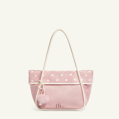 Mossdoom Kara Tote Bag - กระเป๋าผู้หญิงลายจุด จุของเยอะ น้ำหนักเบา