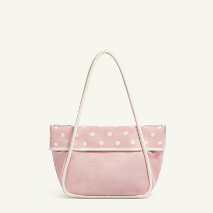 Mossdoom Kara Tote Bag - กระเป๋าผู้หญิงลายจุด จุของเยอะ น้ำหนักเบา
