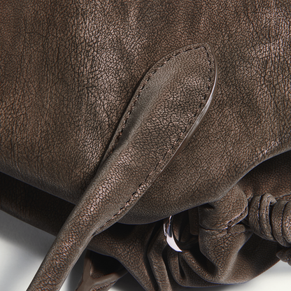 Mossdoom Celsia Handbag - กระเป๋าถือผู้หญิงดีไซน์หรูหราพร้อมเชือกรูด