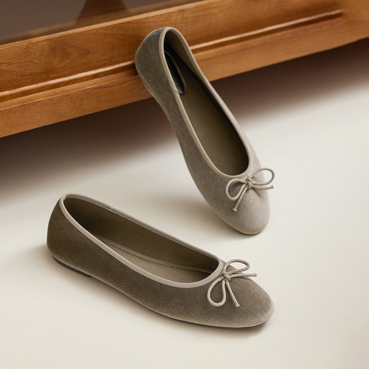 รองเท้าบัลเล่ต์แฟชั่น